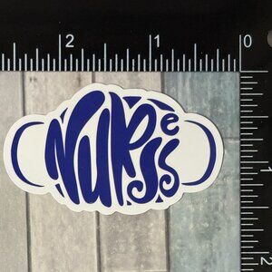 🌀10/$10🌀 Healthcare Nurse Doctor Reusable Waterproof Vinyl Sticker Decal